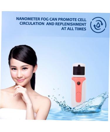 Baluue 3 Sets Hydrating Instrument Skin Moistener Handheld Sprayer Rechargeable Sprayer Face Mist Pink Abs - Buy Online on GoSupps.com
