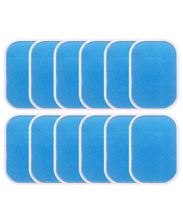Weddhuis 12 pieces ems gel pad replacement abdominal muscle trainer Gelpads ABS sixpack trainer hydrogel pads for EMS training device belly trainer electrical muscle stimulation