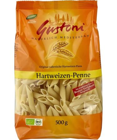 Gustoni Organic Durum Wheat Penne Bronze (1 x 500 g)