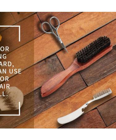Balacoo Men's Beard Brush Set Premium Grooming Kit with Trimmer Razor Blades & Bamboo Comb for Effortless Beard Care | International Shipping - Buy Online on GoSupps.com