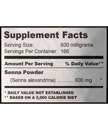 CYPRI 100% Pure Senna Leaves Powder | Organic Herbal Supplement | 100g (3.53 oz) Henna Cosmetics - Buy Online on GoSupps.com