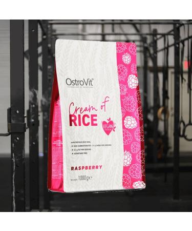 OstroVit Cream of Rice (1000g) Raspberry - Buy Online on GoSupps.com