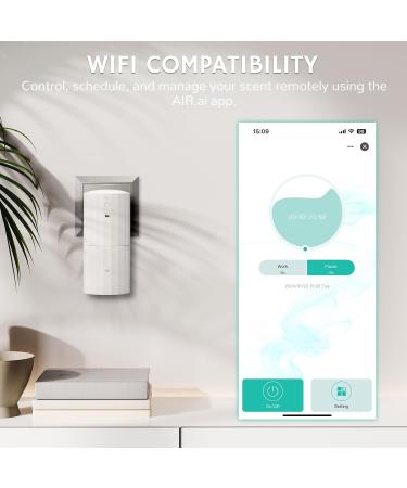 AIRTHEREAL Spare Bottle for SAM130 Waterless Fragrance Diffuser - 130ml Capacity | International Shipping Available - Buy Online on GoSupps.com