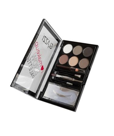 Healvian 1 Set Eyebrow Powder Set Eyebrow Shaping Cosmetics Girl Makeup Accessory Eyebrow Shaping Powder Abs