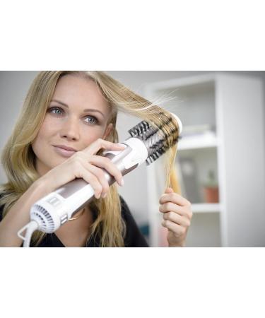 Rowenta CF Rotating Hot Air Brush Active Cinnamon Pink/White/Aluminium - Buy Online on GoSupps.com