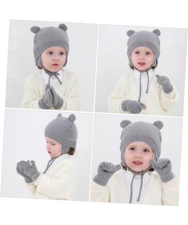 Galpada Children's Winter Hat | Knitted Baby Cycling Cap | Windproof Acrylic Wool Infant Hats | Cute Caricature Design for Newborns - Buy Online on GoSupps.com