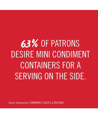 French's Honey Mustard Dipping Sauce 1.5 fl oz - Pack of 96 | Single-Serve Cups for Takeout & Delivery - Buy Online on GoSupps.com