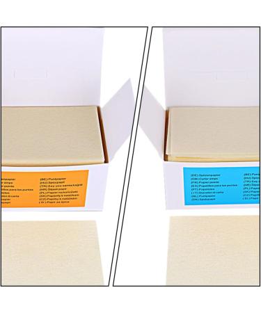 ERINGOGO Papier Permanent Ultra-fin pour Coiffure 2 Bo tes de Papier Jetable pour Permanente Chaud Froid Accessoire Professionnel pour Salon de Coiffure R sistant Couleur Al atoire - Buy Online on GoSupps.com