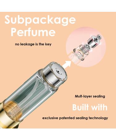 Travel Perfume Bottle Refillable - Genuine Leather Atomizer Leakproof Mini 5ml Sprayer for Purse & Trips - Ideal Gift (Black - Buy Online on GoSupps.com