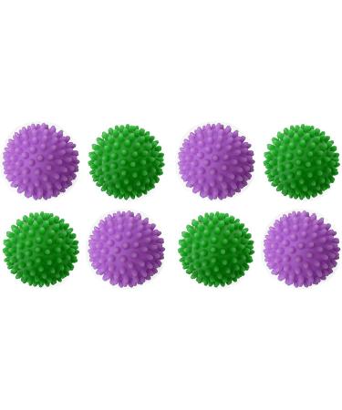 Set of 8 Dryer Balls! Black Duck Brand - Reusable Dryer Balls Replace Fabric Softener! Hypoallergenic! (8 Dryer Balls)