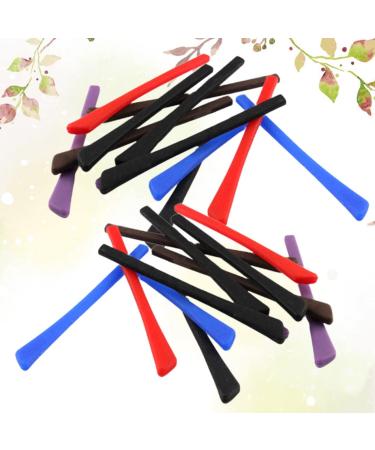 NOLITOY 20 Pairs Anti-Slid Silicone Leg Sleeves for Eyeglasses | Premium Eyewear Accessories | International Shipping Available - Buy Online on GoSupps.com
