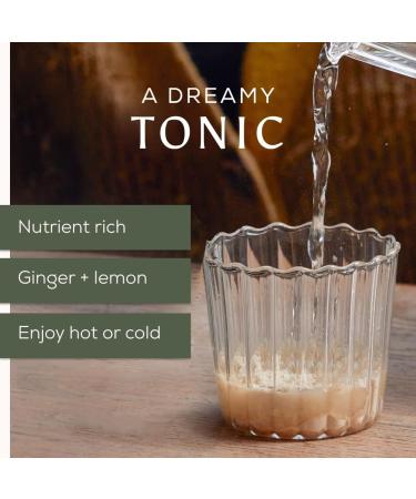 Ancient + Brave | True Nightcap 180g Jar | Zinc Magnesium Vitamin C Rich in Amino Acids | Helps Digestion Restores & Rejuvenates Sleep | Warm Lemon & Ginger Note - Buy Online on GoSupps.com