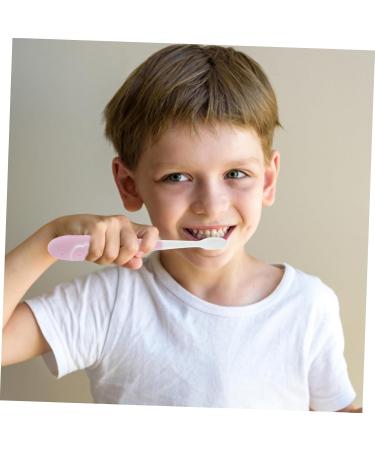 Buy Minkissy Children's Toothbrush with Soft Bristles - Bulk Ultra Manual Travel Brushes & Storage Bucket for Kids' Oral Care - Buy Online on GoSupps.com