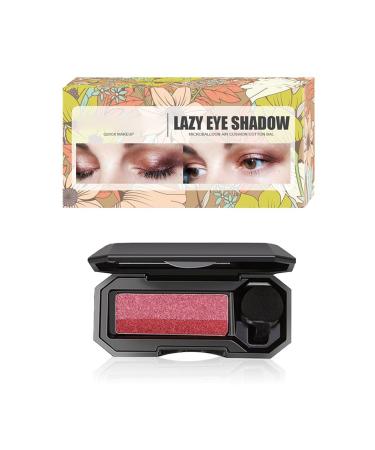Gintdinpu two-color make-up eyeshadow waterproof durable eyeshadow glitter color gradient fast eyeshadow palette with brush