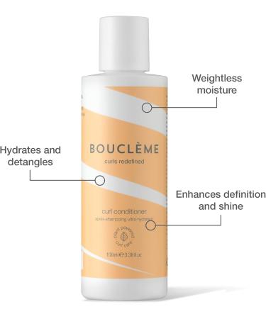 Boucl me Travel Kit Curls Kit de voyage ultime pour prot ger et nourrir les boucles Nettoyant revitalisant et gel d finissant les boucles V g talien ingr dients d'origine naturelle sans - Buy Online on GoSupps.com