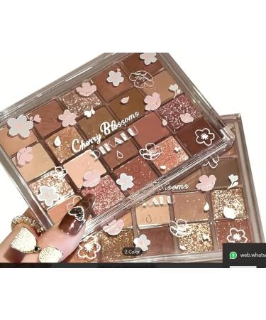 20 Color Earthy Eyeshadow Palette - Creamy & Shimmer Waterproof Glitter Makeup for Every Look - Buy Online on GoSupps.com