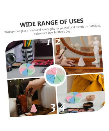 Buy Balacoo 9 Sets Triangular Makeup Sponges - Best Face Powder & Concealer Blending Sponges for Flawless Makeup - International Shipping Available - Buy Online on GoSupps.com