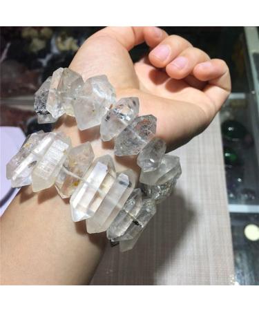 Crystal Natural Stones and Minerals Herkimer Diamond Rough Stone Crystals Clear Quartz Crystal - Buy Online on GoSupps.com