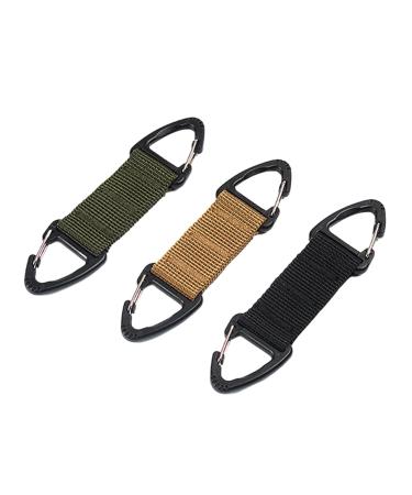 Hapinary 3st face mask ear hook nylon tissue hook to hang up masks backpack buckle hook for rear ear mask multifunction