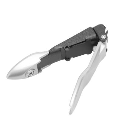 Nail Clipper Fingernail Clipper Wear Resistant Rust Proof Firm Sturdy Safe with PU Leather Sheath for Nail Salon for Home Travel