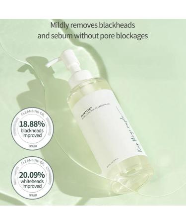 Heartleaf Pore Control Cleansing Oil Lightweight Facial Cleanser Calming Skin Daily Makeup Blackheads Removal For All Skin Types 6.76 fl oz(200ml) (2pcs) - Buy Online on GoSupps.com