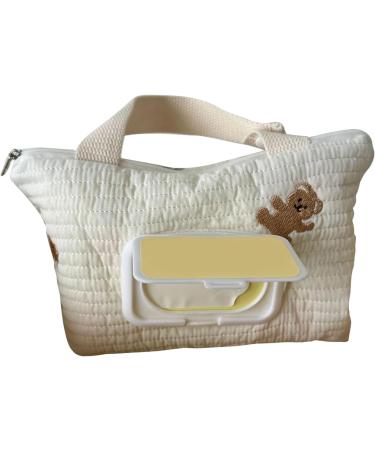 Hanging Wet Wipe Case Soft And Cotton Tissue Bag Reusable Tissue Case For Baby Strollers Car And Daily Use - Buy Online on GoSupps.com
