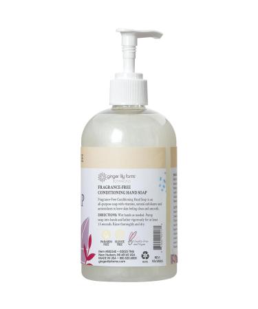 Ginger Lily Farms Botanicals All-Purpose Liquid Hand Soap 100% Vegan & Cruelty-Free Fragrance-Free 12 fl oz (Pack of 6) - Buy Online on GoSupps.com