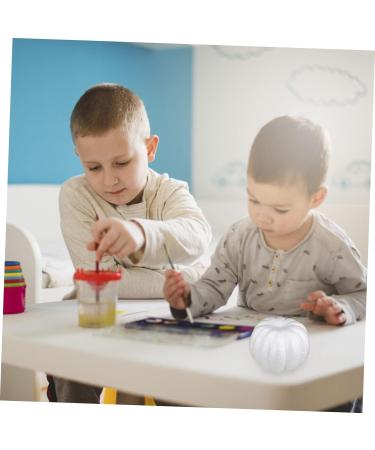 ibasenice 60 Pcs Foam Simulation Pumpkin Realistic Fake Pumpkin Mold Diy Pumpkin Model Bamboo Cabinet Ornaments for Kids Halloween Artificial Pumpkin Decor Outdoor White Accessories Child Whitex6pcs 8X8CMx6pcs - Buy Online on GoSupps.com