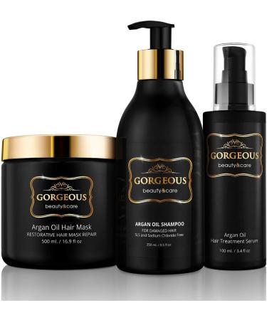 Argan oil treatment for dry and damaged hair for magnificent beauty and care. - Buy Online on GoSupps.com