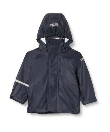 CareTec Unisex Kid's Rain Jacket-Pu W/O Fleece Waterproof 86 Dark Navy (778)