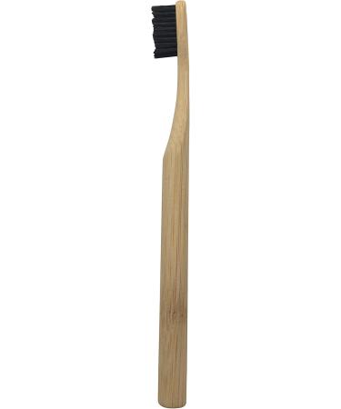 Bamboo Toothbrushes 2-Piece Set | Eco-Friendly 100% Recyclable with Bamboo Handle & Activated Carbon Bristles - Buy Online on GoSupps.com