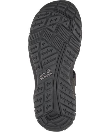 Jack Wolfskin Lakewood Cruise Sandal M - Men's Trekking & Hiking Sandals | Black Phantom 39.5-45.5 EU | International Shipping Available - Buy Online on GoSupps.com