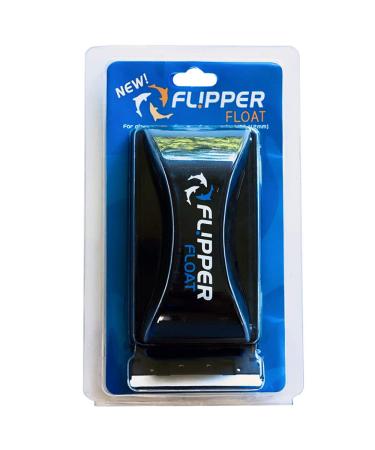 FL!PPER Flipper Cleaner Float - 2-in-1 Floating Magnetic Aquarium Glass Cleaner - Fish Tank Cleaner - Scrubber & Scraper Aquarium Cleaning Tools  Floating Fish Tank Cleaner Standard -1/4" - 1/2"