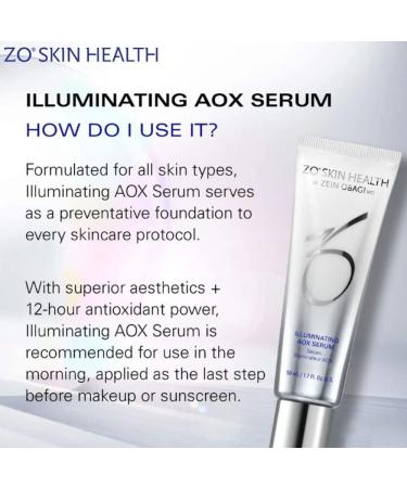 ZO Skin Health Illuminating AOX Serum 50ml - Buy Online on GoSupps.com