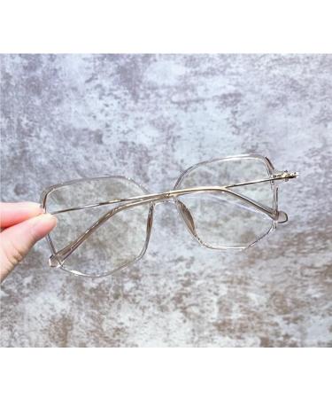 Zhuyiqz Oversized Reading Glasses - Anti-Blue Light +250 Tea Color - Stylish Computer Readers for Presbyopia - Buy Online on GoSupps.com