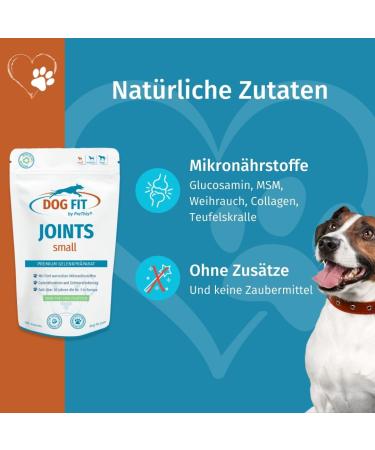 Dog Fit by Prethis | Premium Joint Support for Dogs (Up to 10kg) - Osteoarthritis Luxation & Dysplasia Relief - Additive-Free Joint Protection - Buy Online on GoSupps.com