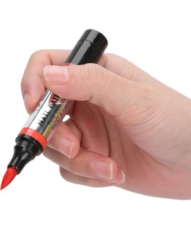 Nail Polish Pen Nail Gel Polish Pen Attractive Safe and Reliable Save Time and Energy with Charming Colors for Nail Salons or Individual Home(04) - Buy Online on GoSupps.com