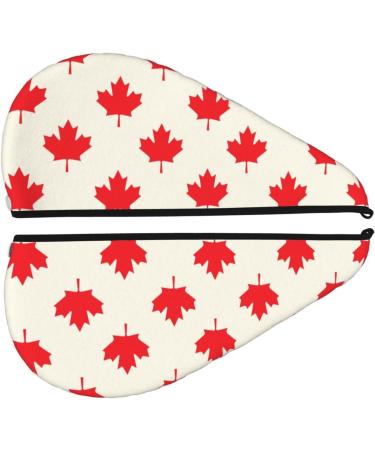 Buy Hair Towel Wrap - Quick Drying Hair Turban with Button | Perfect for Canada Day Celebrations - Buy Online on GoSupps.com