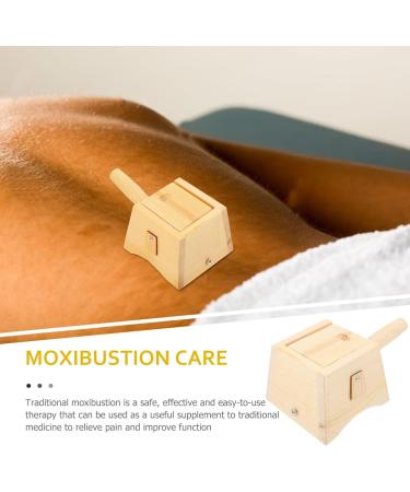 Milists Wooden Moxibustion Box Set - International Shipping - 13x12x9.5 cm Moxibustion Device for Massage and Wellness - Buy Online on GoSupps.com