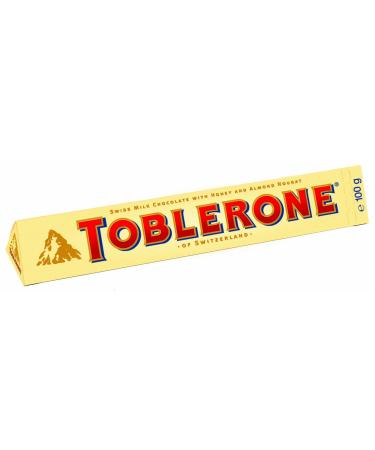 TOBLERONE Bar, chocolate board 100 g - Pack of 10