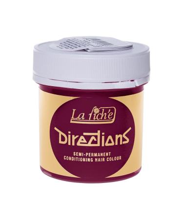 La Riche Directions Semi-Permanent Hair Color Cerise Red 88 ml - Pack of 4 | International Shipping Available - Buy Online on GoSupps.com