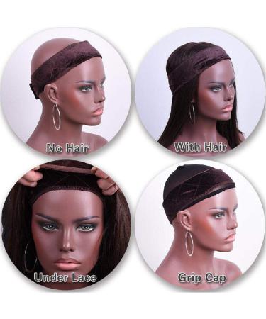 Wig Grip Headbands for Women - No Slip Velvet Bands with Wig Caps | Edge Saver Elastic Stretched Head Bands for Hair Wig Nets - Buy Online on GoSupps.com
