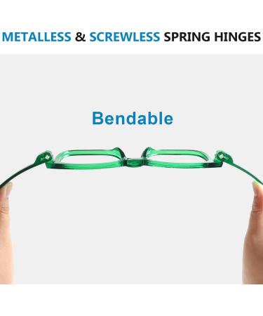 Must Buy Metalless Reading Glasses - Different Strengths for Each Eye | Transparent Right Eye +0.00 | Perfect for Comfort & Clarity - Buy Online on GoSupps.com