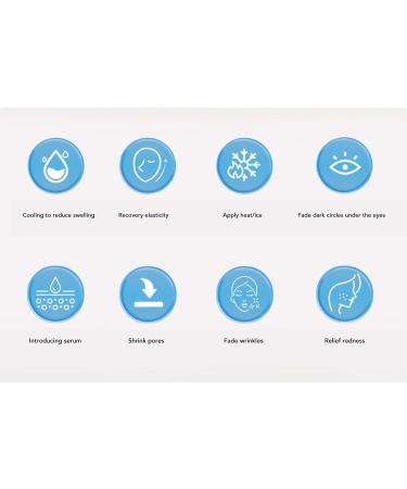 Buy Ice Cryo Sticks - 304 Stainless Steel Cooling Roller Globes for Face Puffiness and Wrinkles | International Shipping Available - Buy Online on GoSupps.com