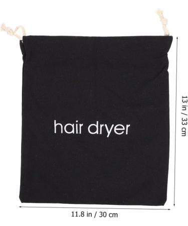 Angoily 2pcs Hair Dryer Storage Bag Duffle Bag for Travel Hair Dryer Bag Travel Guest Room Supplies Dust Bag 33.00X30.00X0.50CM As Shown - Buy Online on GoSupps.com