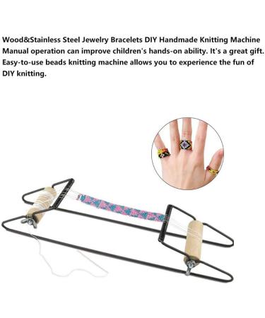 Garosa Bead Loom Kit for Beginners - DIY Handmade Weaving & Beading Set for Jewelry - Knitting Tool & Accessories - Buy Online on GoSupps.com