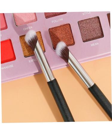 Housoutil Concealer Brush Angled Foundation Brush Face Blending Brush Eye Brush Make up Brush Powder Brush Makeup Foundation Makeup Brush Eye Makeup Brush Artificial Fiber Nose Mini - Buy Online on GoSupps.com