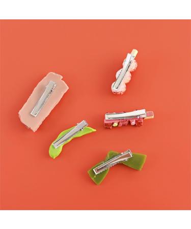 Resin Food Hair Clips Realistic Unique Hair Barrettes Small Hair Pins Headwear Party Hair Accessories For Women Girls Small Resin Food Hair Clips Hair Barrettes Hair Pins For Kid Women Toddler Girls - Buy Online on GoSupps.com
