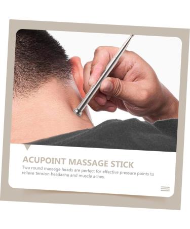 Gatuida Telescopic Acupuncture Pencil & Acupressure Pen - Stainless Steel Massage Tool for Pain Relief - International Shipping Available - Buy Online on GoSupps.com