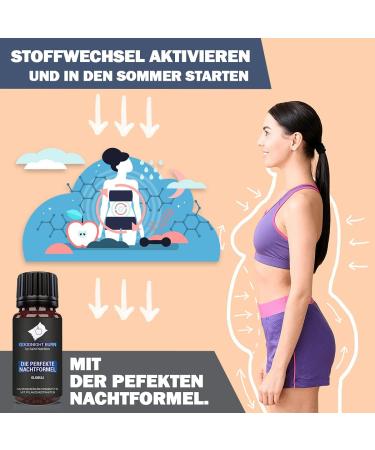 Saint Nutrition Goodnight F-BURN Globuli - Vegan Weight Loss Supplement for Men & Women - High Dose with Garcinia Cambogia & Green Coffee - International Shipping Available - Buy Online on GoSupps.com